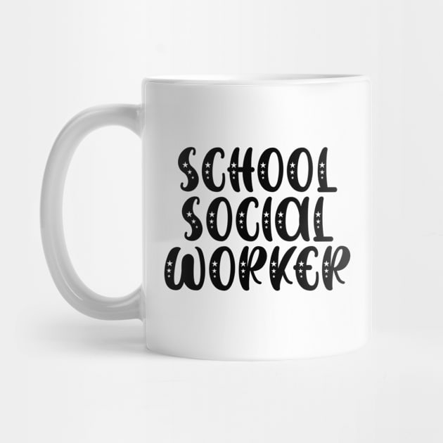 School Social Worker by EtheLabelCo